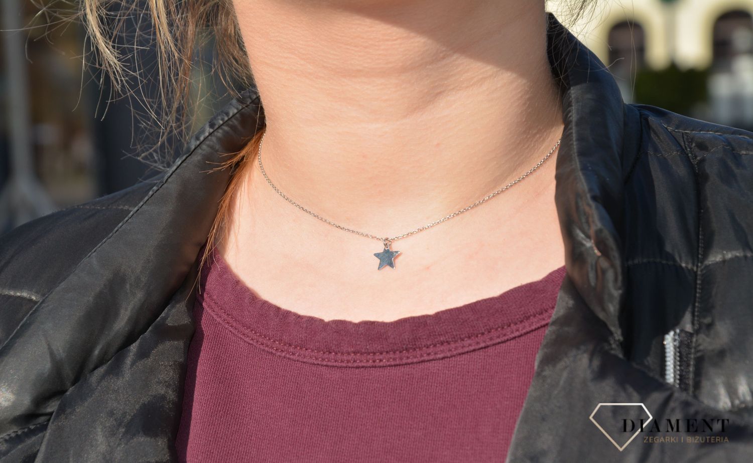 Celebrytka srebrna gwiazdka Dall'Acqua C RM 20411 039.jpg